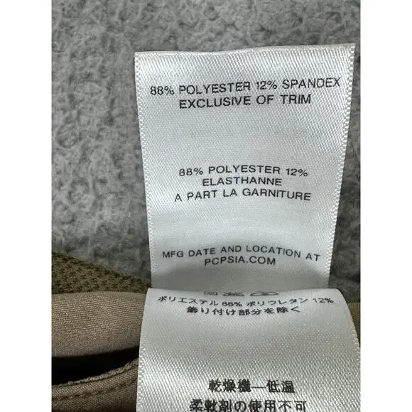 Patagonia Happy Hike Shorts 5" Womens 14 Ash Tan Outdoor Hiking 50+ UPF Gorpcore - Picture 4 of 7